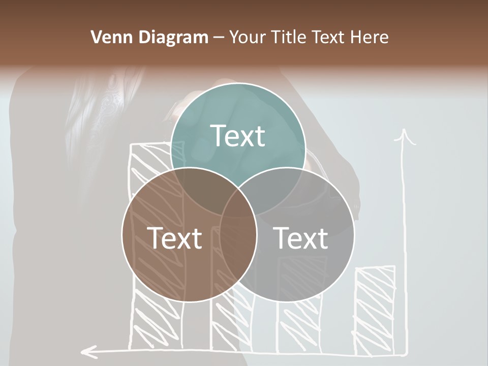 Turnover Pointing Graph PowerPoint Template