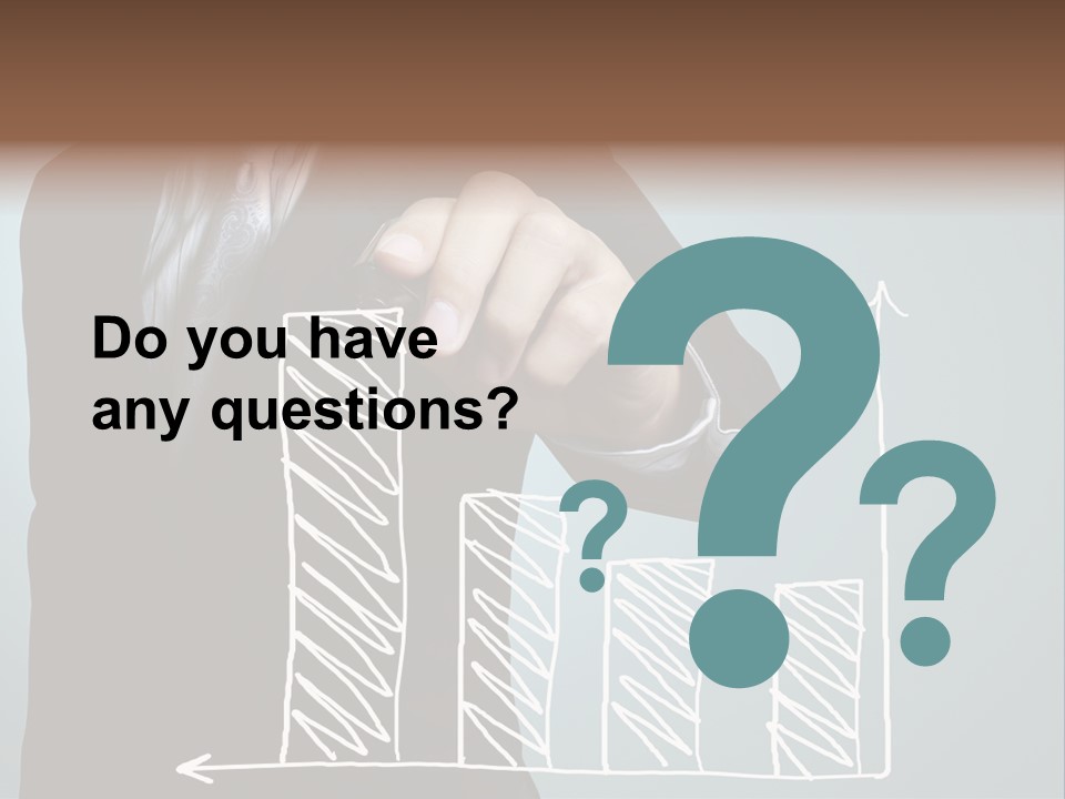 Turnover Pointing Graph PowerPoint Template