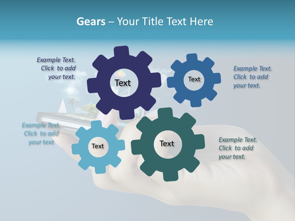 Telecommunication Electronic Message PowerPoint Template