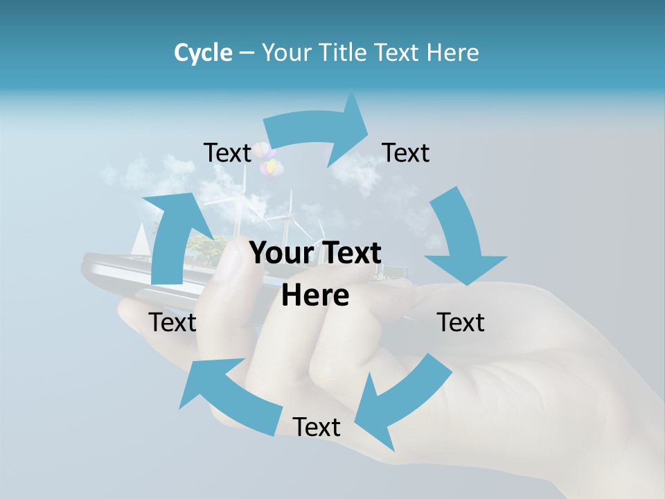 Telecommunication Electronic Message PowerPoint Template