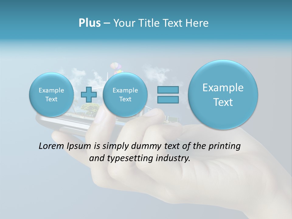Telecommunication Electronic Message PowerPoint Template