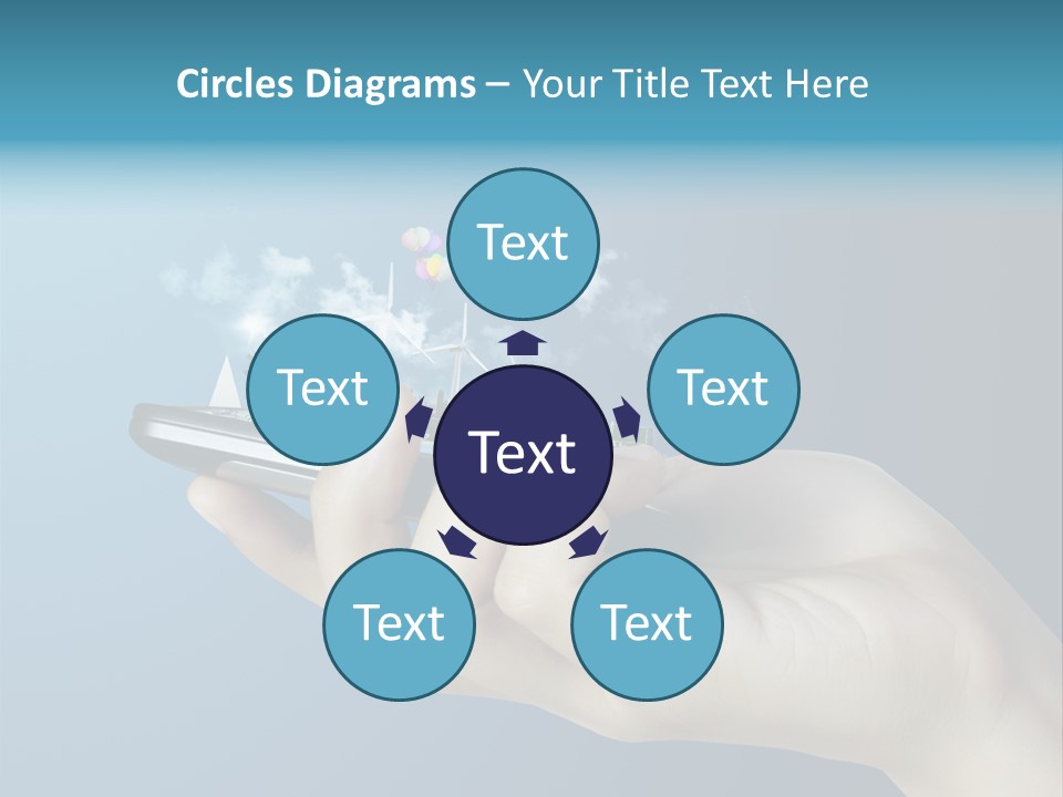 Telecommunication Electronic Message PowerPoint Template