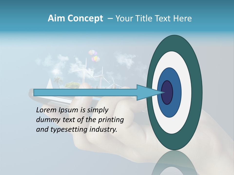 Telecommunication Electronic Message PowerPoint Template