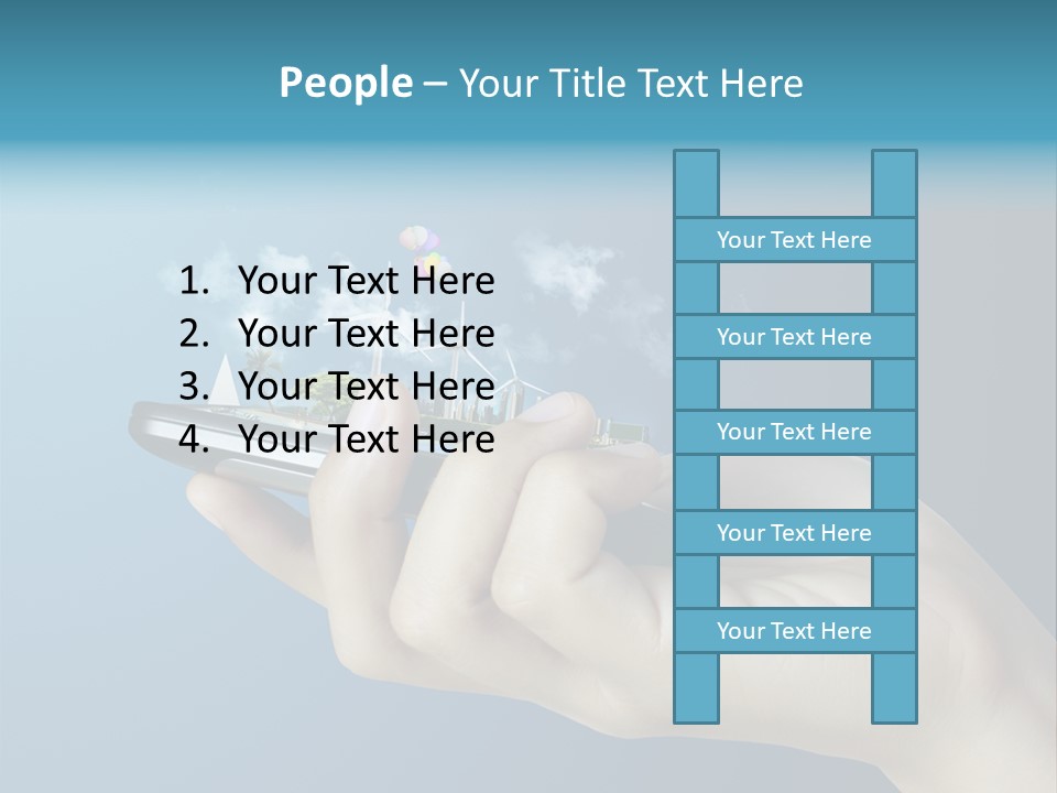 Telecommunication Electronic Message PowerPoint Template