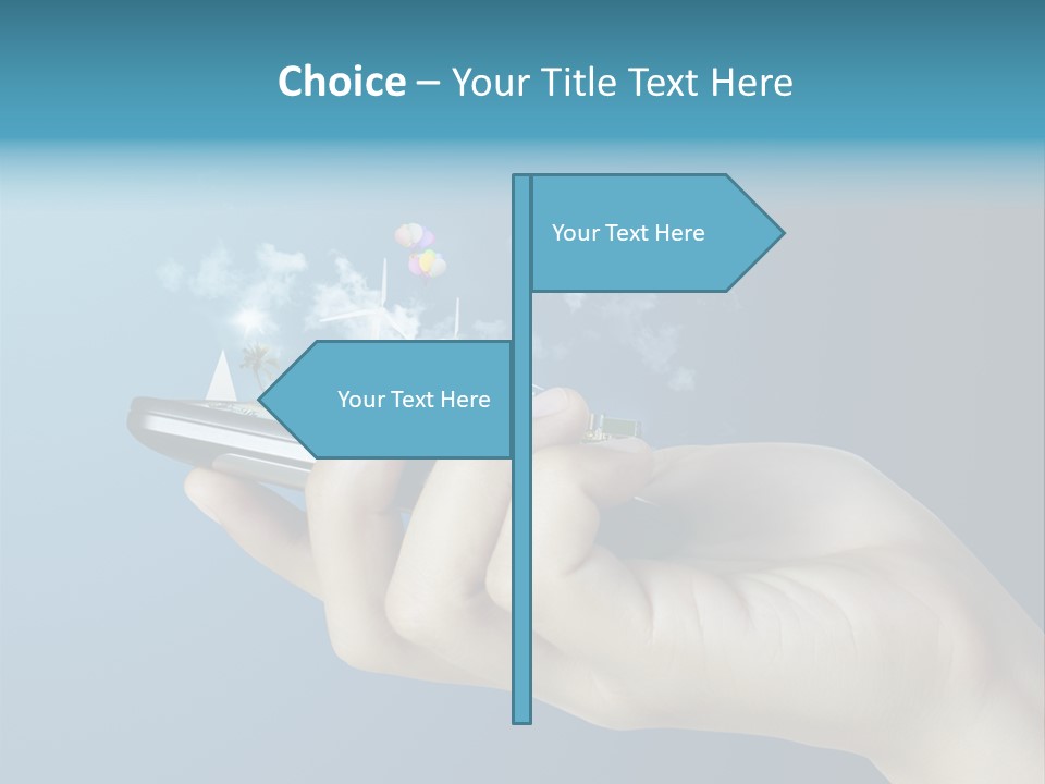 Telecommunication Electronic Message PowerPoint Template