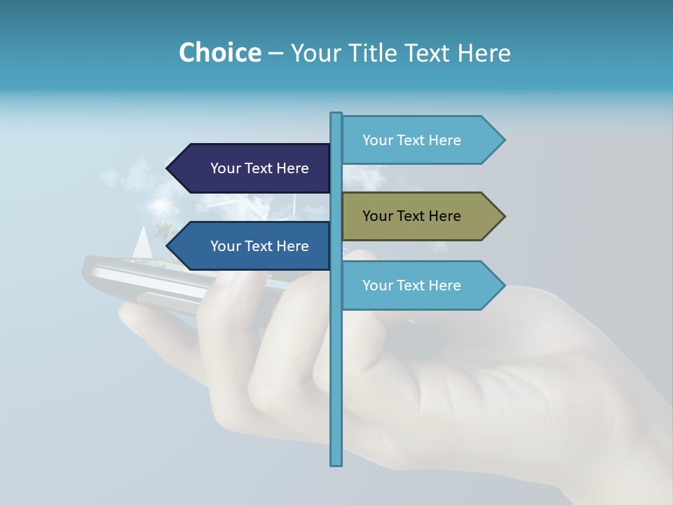 Telecommunication Electronic Message PowerPoint Template