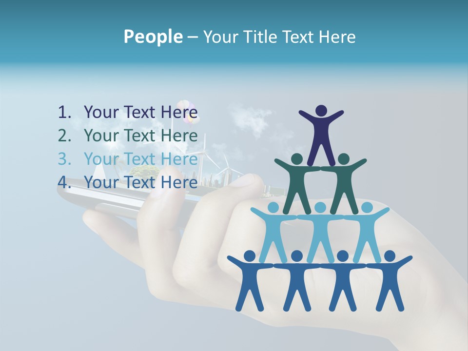 Telecommunication Electronic Message PowerPoint Template