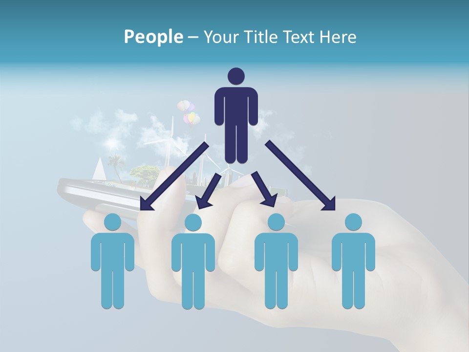 Telecommunication Electronic Message PowerPoint Template