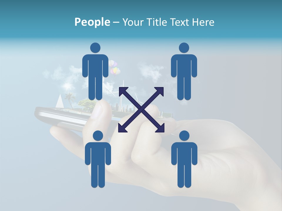 Telecommunication Electronic Message PowerPoint Template