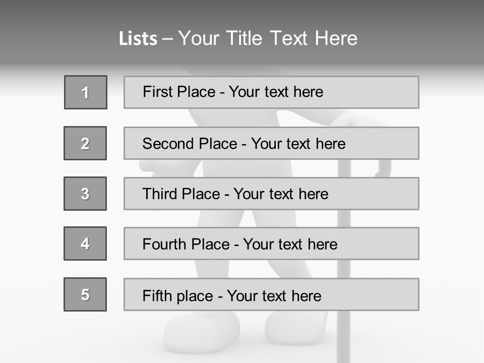 Holding Reading Learning PowerPoint Template