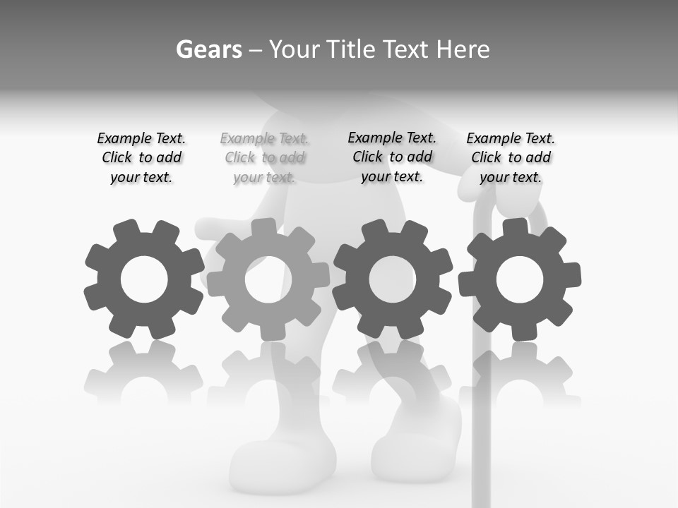 Holding Reading Learning PowerPoint Template