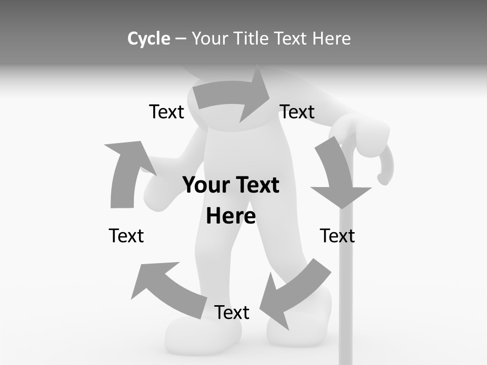 Holding Reading Learning PowerPoint Template