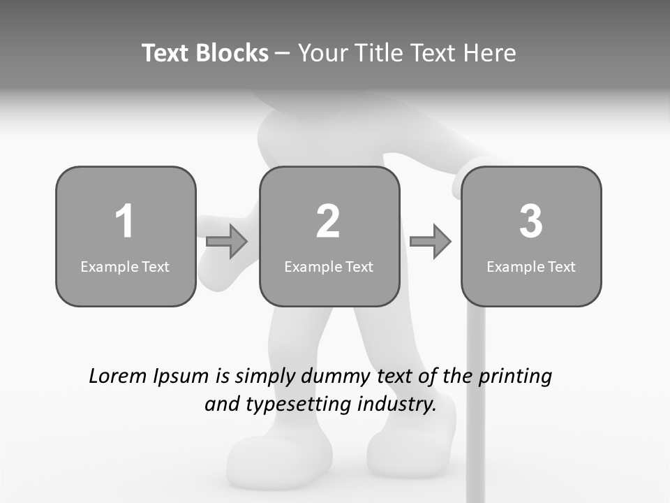 Holding Reading Learning PowerPoint Template