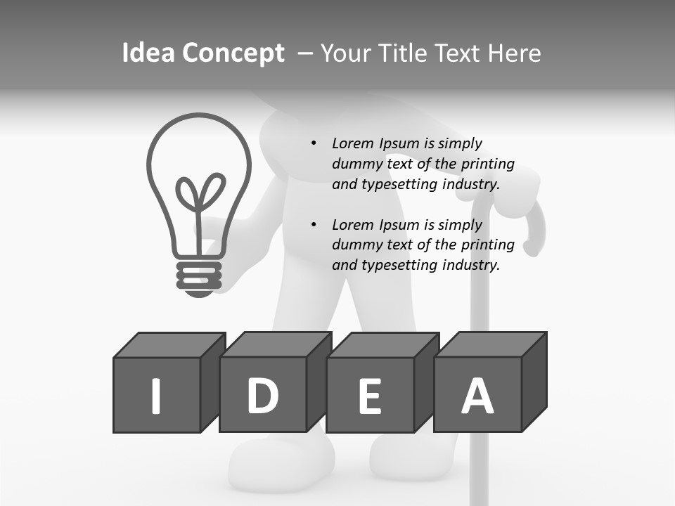 Holding Reading Learning PowerPoint Template