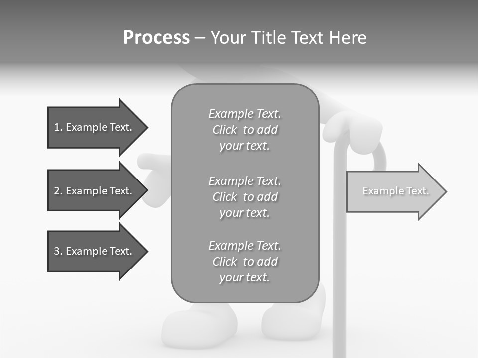 Holding Reading Learning PowerPoint Template