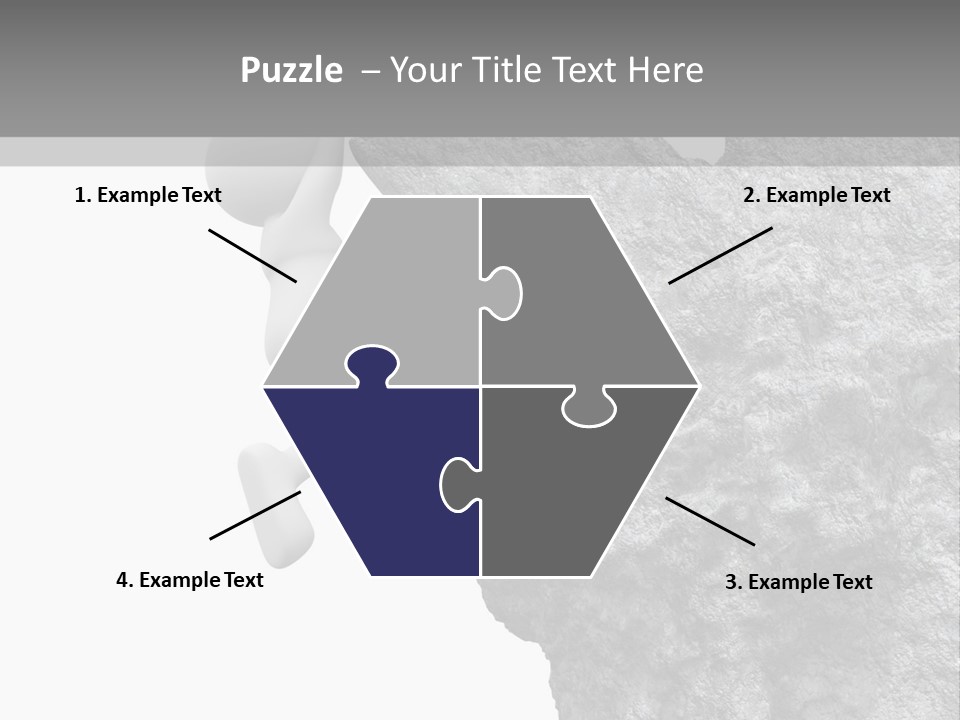 Climbing Top Icon PowerPoint Template
