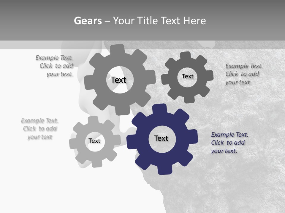 Climbing Top Icon PowerPoint Template