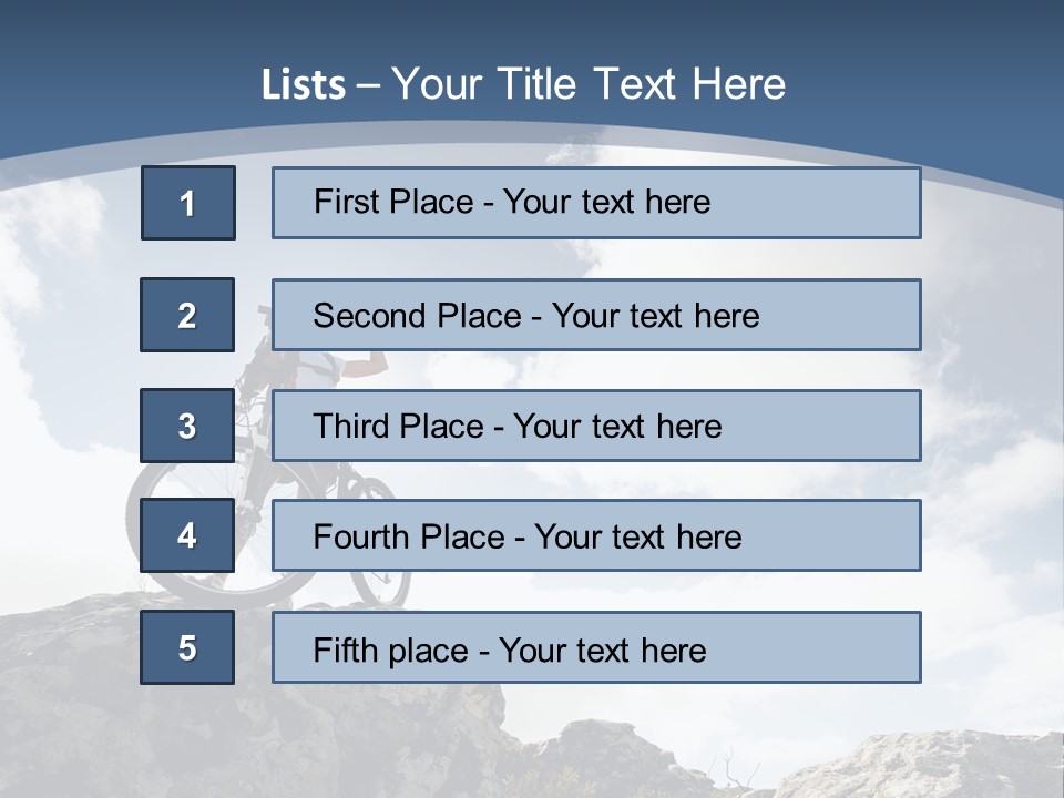 Resting Dramatic Hobby PowerPoint Template