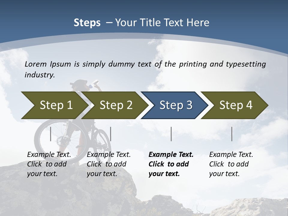 Resting Dramatic Hobby PowerPoint Template
