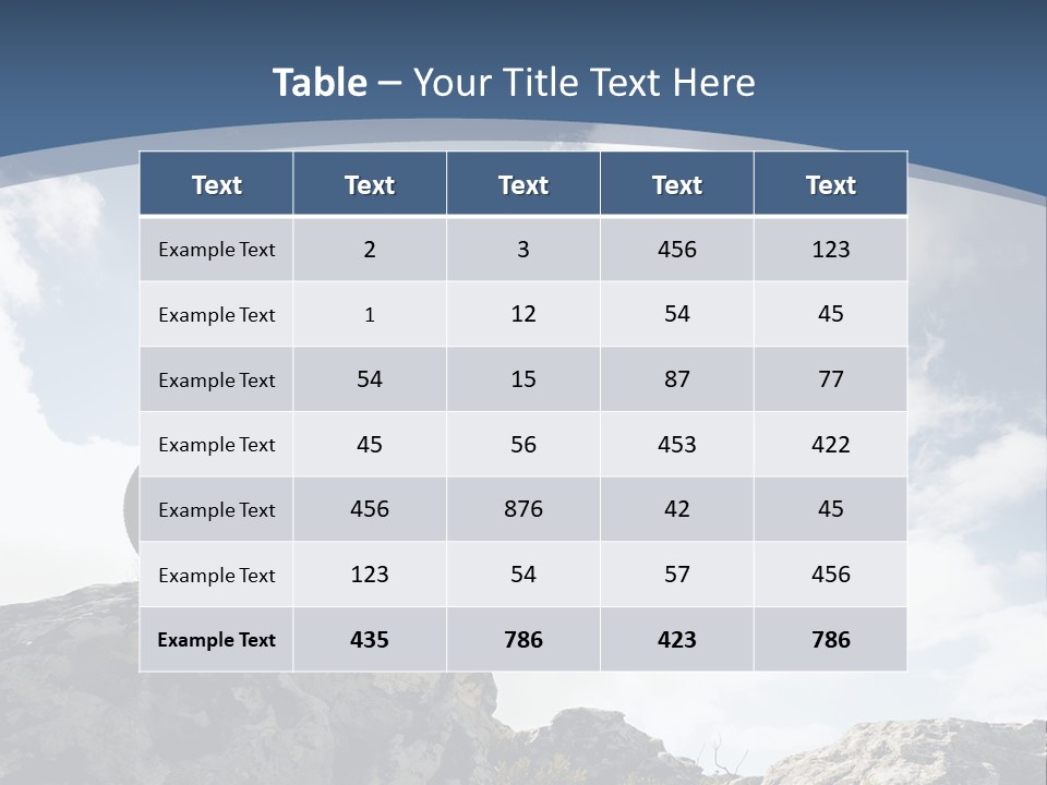 Resting Dramatic Hobby PowerPoint Template
