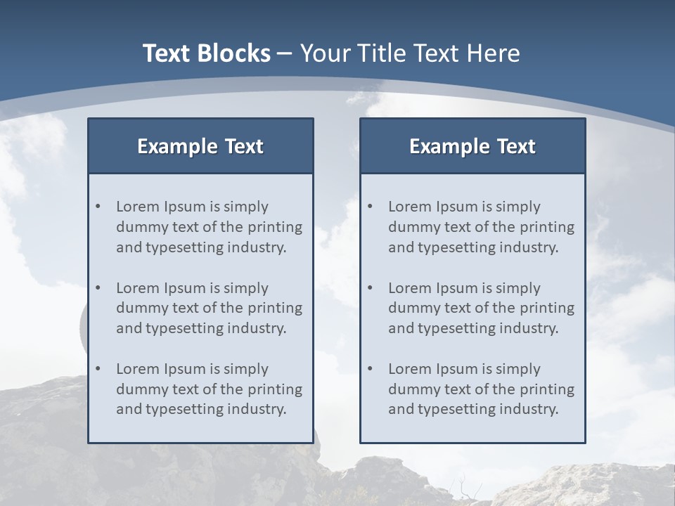 Resting Dramatic Hobby PowerPoint Template