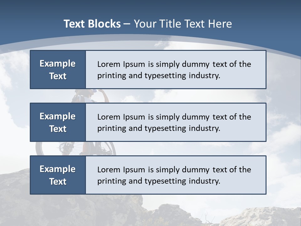 Resting Dramatic Hobby PowerPoint Template