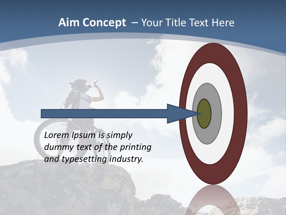 Resting Dramatic Hobby PowerPoint Template