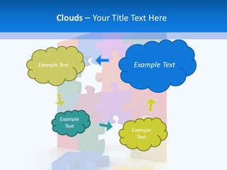 Thinking Creativity Group PowerPoint Template