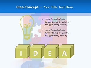 Thinking Creativity Group PowerPoint Template