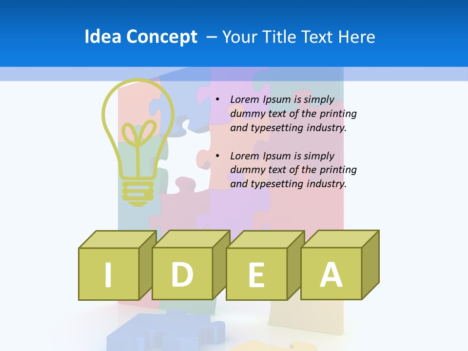 Thinking Creativity Group PowerPoint Template