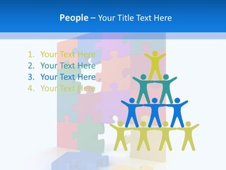 Thinking Creativity Group PowerPoint Template