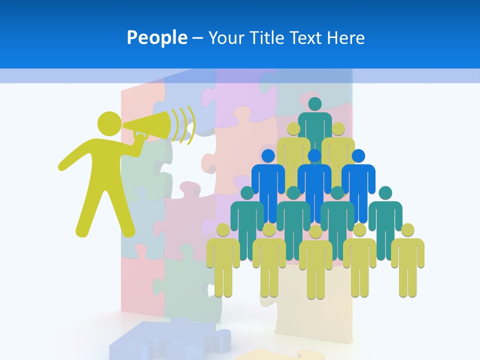 Thinking Creativity Group PowerPoint Template