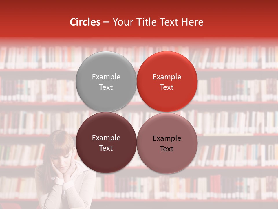 Holding Reading Learning PowerPoint Template