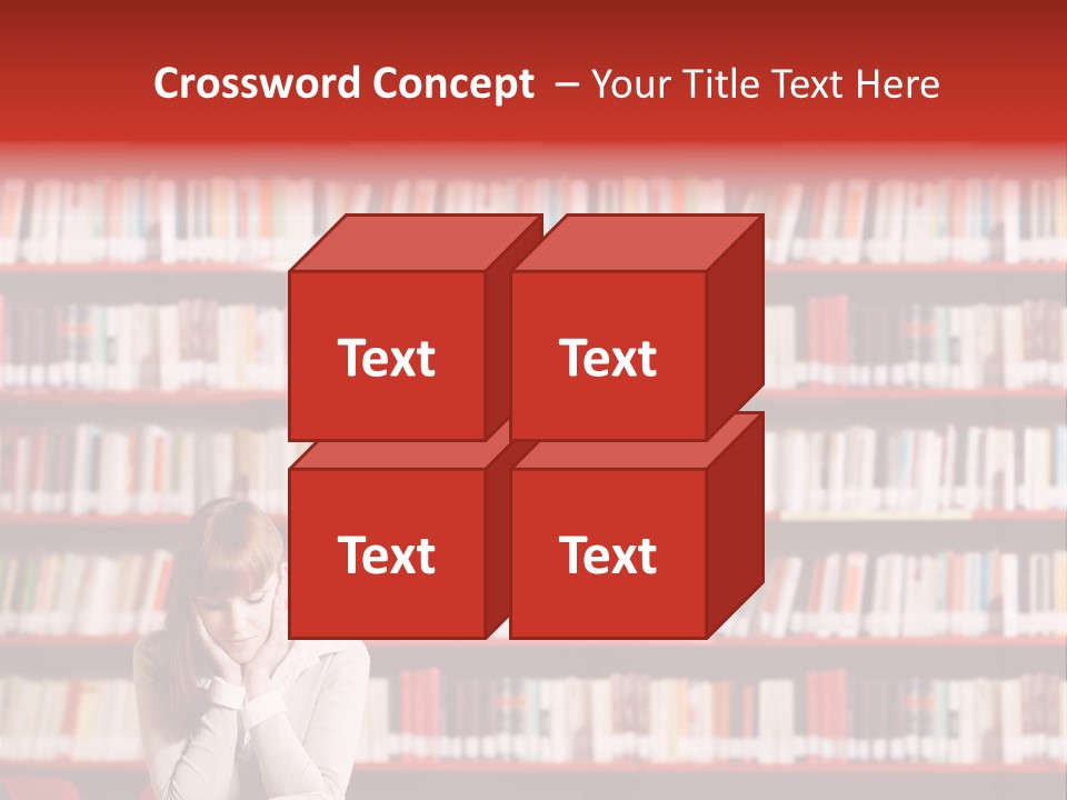 Holding Reading Learning PowerPoint Template