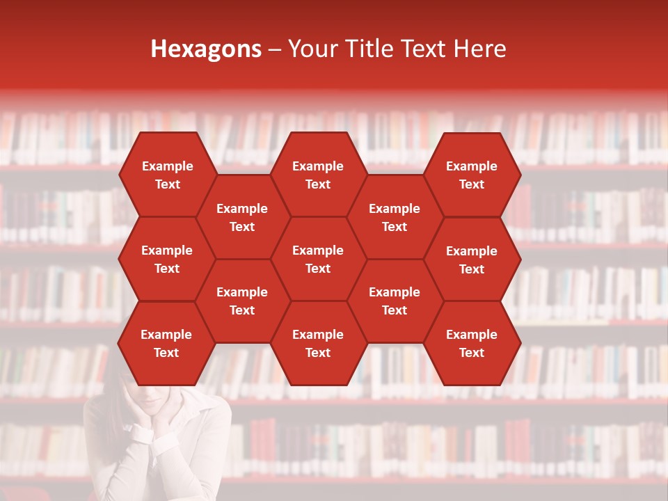 Holding Reading Learning PowerPoint Template