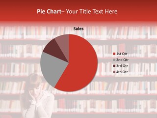 Holding Reading Learning PowerPoint Template