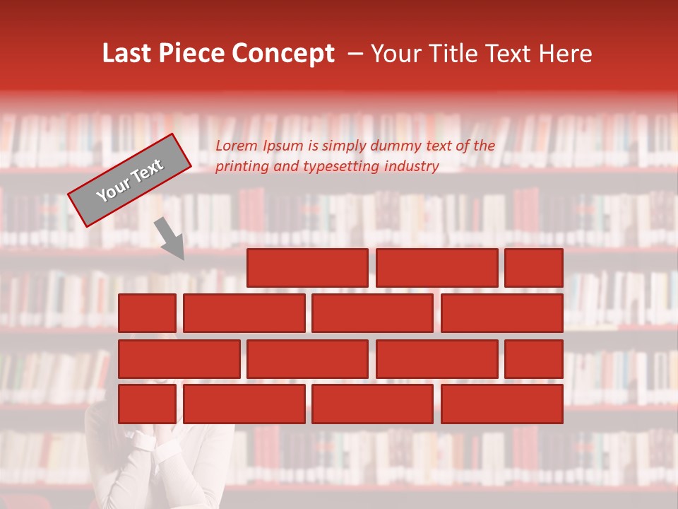 Holding Reading Learning PowerPoint Template