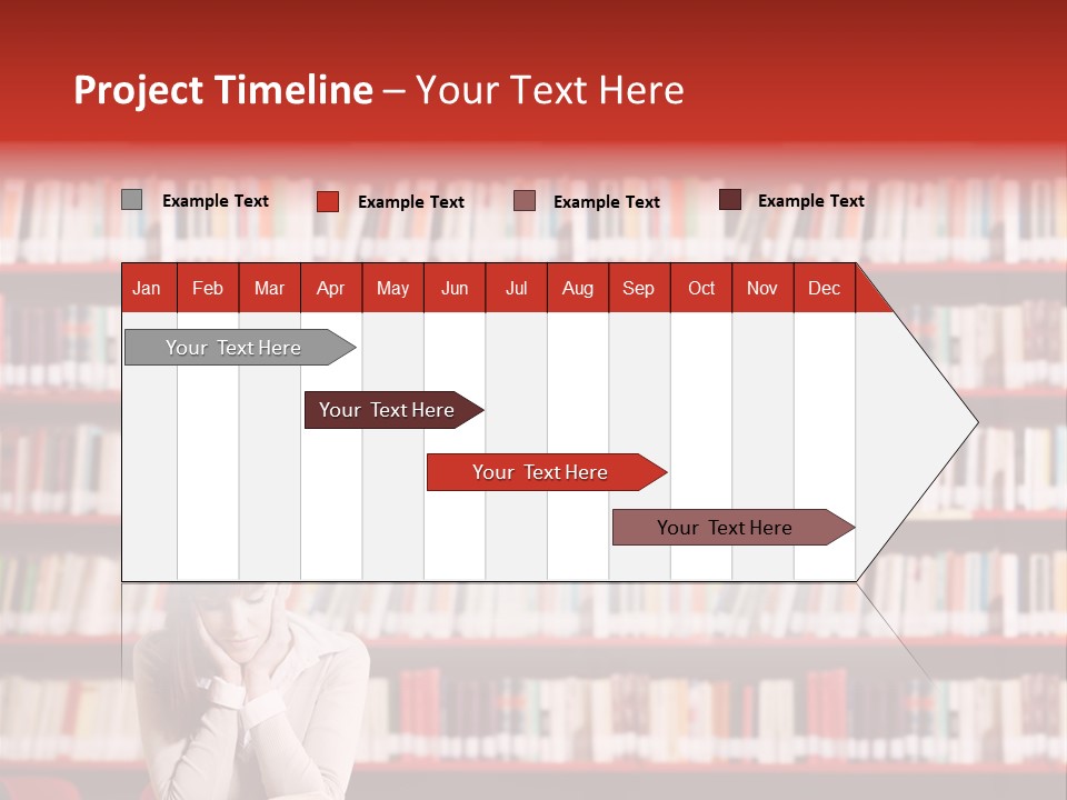 Holding Reading Learning PowerPoint Template
