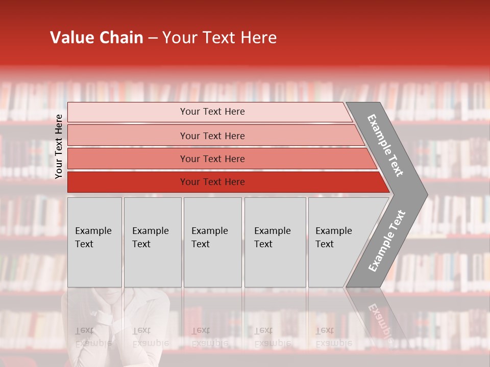 Holding Reading Learning PowerPoint Template