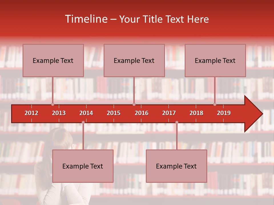 Holding Reading Learning PowerPoint Template