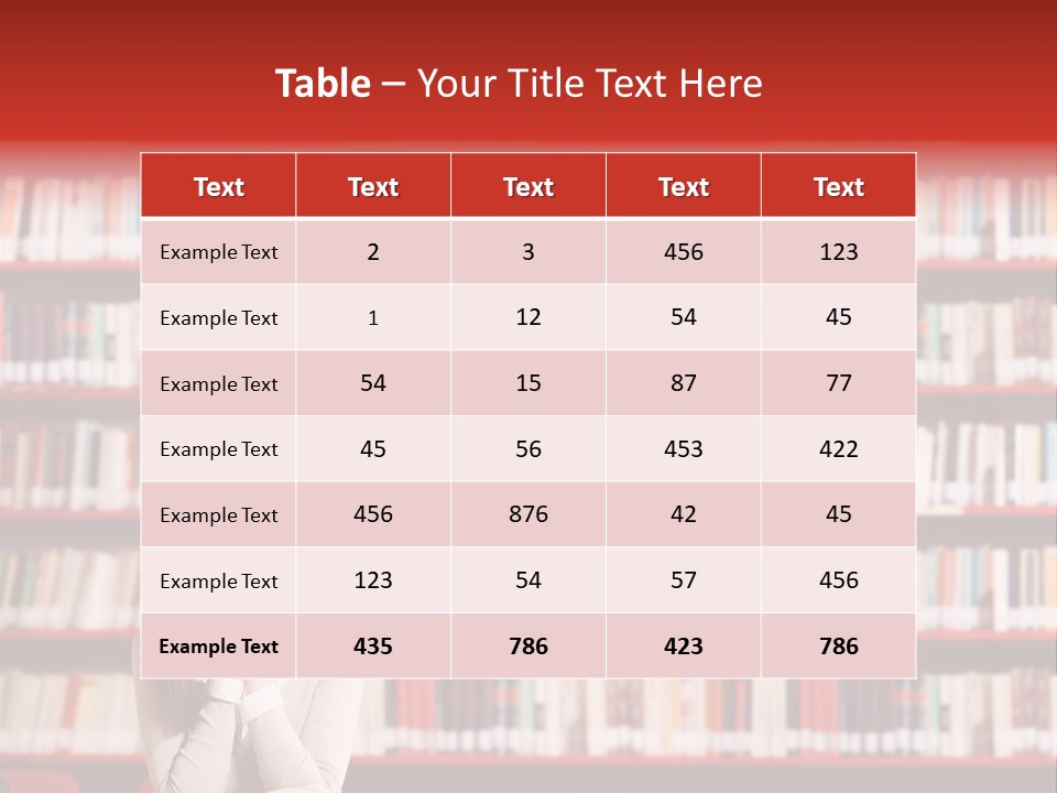 Holding Reading Learning PowerPoint Template