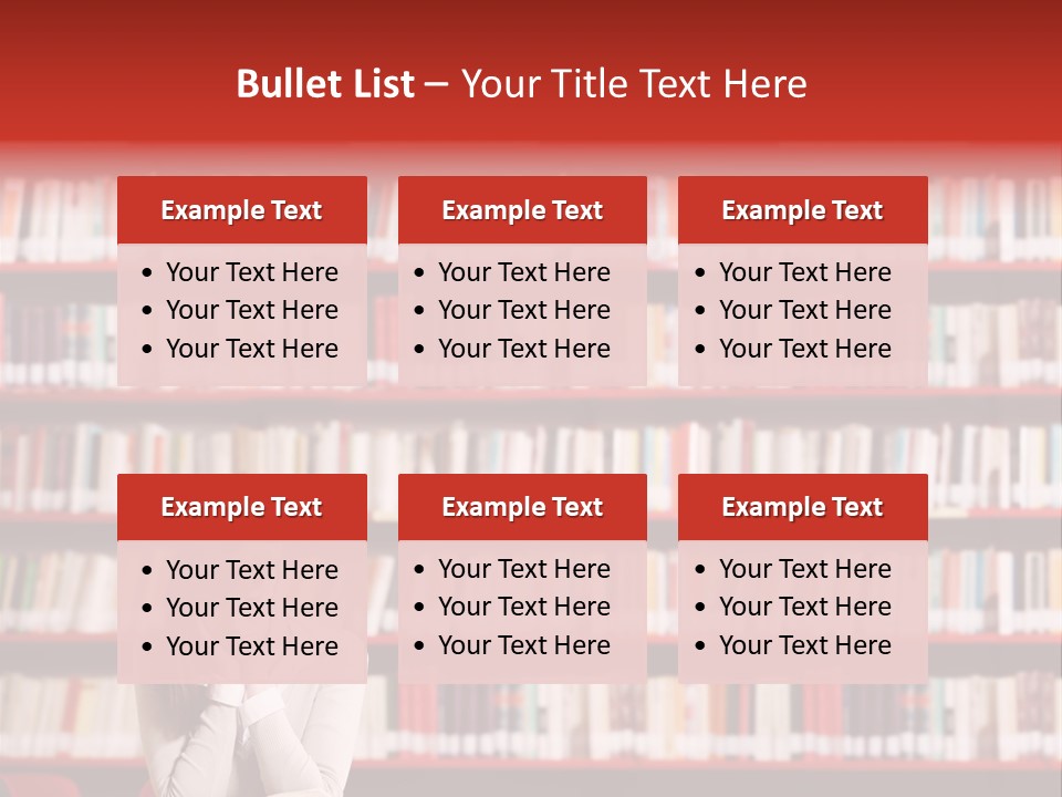 Holding Reading Learning PowerPoint Template