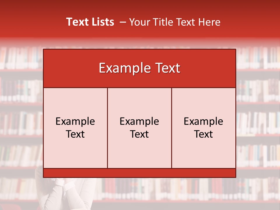 Holding Reading Learning PowerPoint Template
