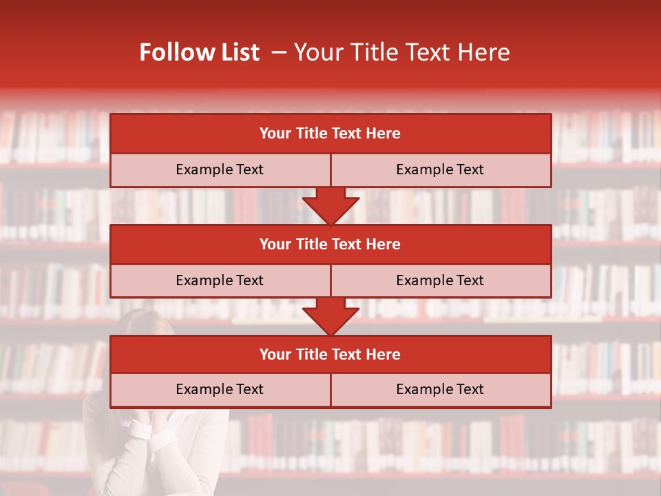 Holding Reading Learning PowerPoint Template