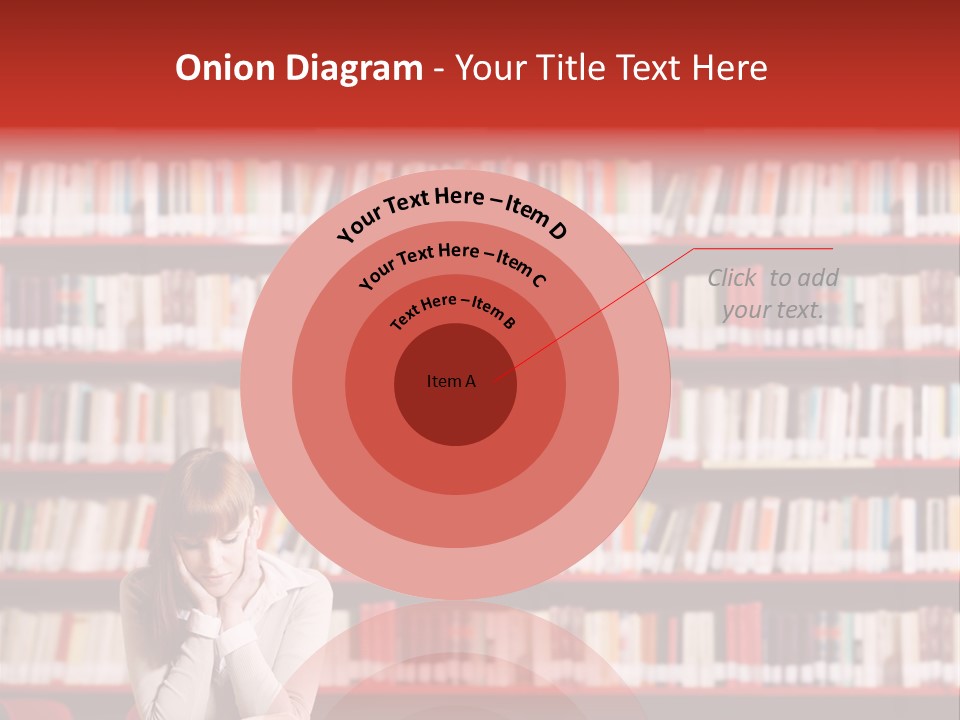 Holding Reading Learning PowerPoint Template