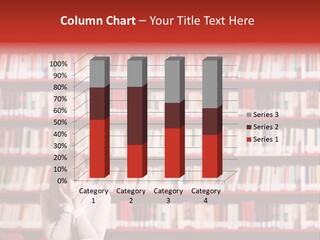 Holding Reading Learning PowerPoint Template