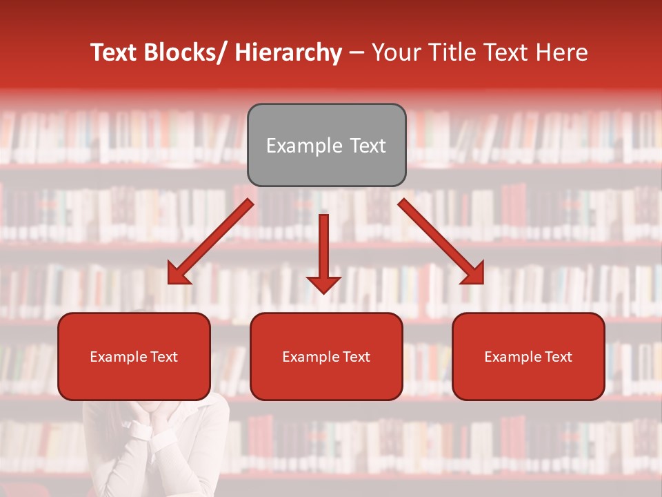 Holding Reading Learning PowerPoint Template