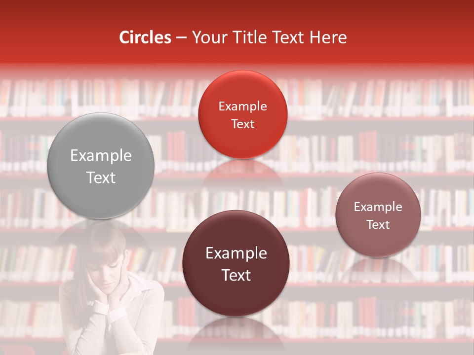 Holding Reading Learning PowerPoint Template