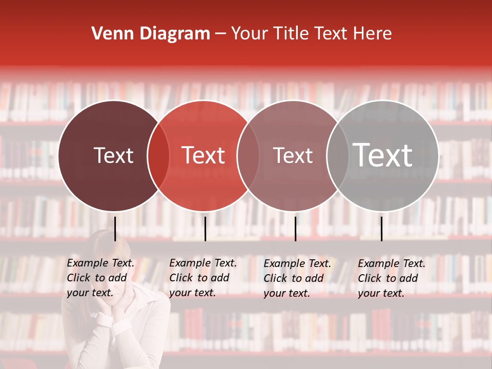 Holding Reading Learning PowerPoint Template
