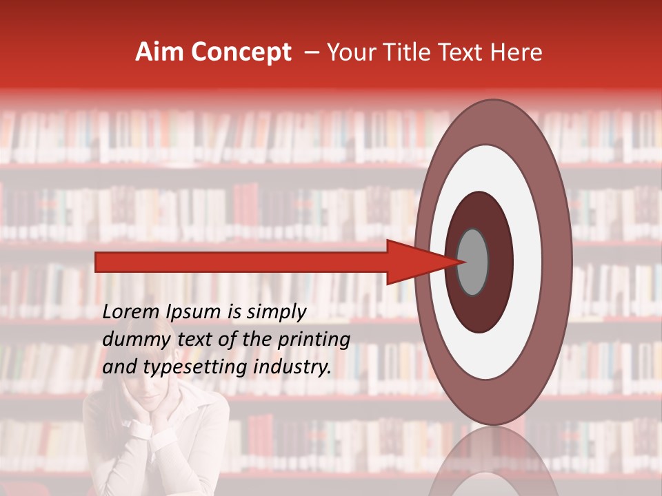 Holding Reading Learning PowerPoint Template